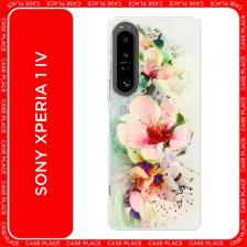 Чехол на Sony Xperia 1 IV / Сони Иксперия 1 IV с принтом Нежные цветы