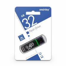 USB 3.0/3.1 накопитель Smartbuy 32GB Glossy series Dark Grey (SB32GBGS-DG), цена за 1 шт