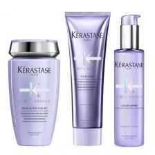 Набор для ухода за волосами KERASTASE Набор Blond Absolu: Шампунь + Кондиционер + Сыворотка