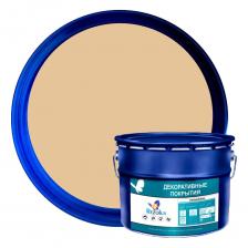 Резиновая краска Резолюкс Universal (Универсал) Rezolux в бежевом оттенке представляет собой универсальное решение для отделки различных поверхностей. Поставляется в удобном металлическом ведре объемом 12 кг, что обеспечивает легкость транспортировки и хранения. Краска обладает шелковисто-матовым блеском, что придает поверхности элегантный вид. Она не требует разбавления, что упрощает процесс нанесения. Подходит для использования как внутри, так и снаружи помещений, обеспечивая надежное покрытие на бетоне, кирпиче и камне. Наносится с помощью валика, кисти или краскопульта, что позволяет выбрать наиболее удобный способ работы. Краска обладает термостойкостью и может использоваться при температуре не ниже 5°C. Расход составляет 0.15 л/м?, что делает её экономичным вариантом для больших площадей.