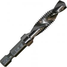 Сверло по металлу Сверло-метчик Практика 775-013, M10, HEX 1/4", 72 мм