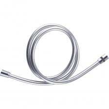 Стильный гладкий душевой шланг в оттенке матового хрома надежен и легко выдерживает активную ежедневную эксплуатацию. Универсальное соединение G 1/2 ” позволяет использовать с любой лейкой в тон. Стандартная длина 1,5 м. Из гладкого ПВХ, не поцарапает деликатную поверхность акриловых ванн и поддонов. Эластичный внутренний шланг из современного полимерного материала прочный, выдерживает растяжение и температурные перепады, не склонен к пересыханию и растрескиванию. Специальное шарнирное соединение защищает шланг от перекручивания и обеспечивает комфортное использование. Можно не бояться изгибов и заломов. Надежно сидит в держателе за счет резинового уплотнительного кольца на конической гайке. Просто ухаживать: протирать салфеткой, можно с мягким моющим средством. Гарантия на душевые аксессуары IDDIS® – 3 года.  