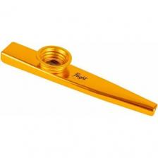 Музыкальный инструмент Казу FLIGHT металлический KZ Gold золотой