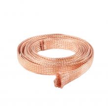 1 метр, ширина 4/5/8/12/15/18/20 мм, луженый медный плетеный провод, высокий гибкий кабель, медный плетеный провод, подключение заземляющего провода