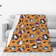 Hello Kitty Хэллоуин плед флисовый MINISO