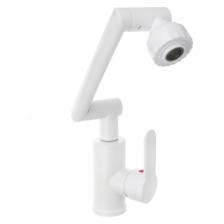 Смеситель СоюзКран – стильное и практичное решение для кухни и раковины, обеспечивающее максимальное удобство. Выполненный из качественного ABS-пластика в белом цвете, он оснащен поворотным изливом с углом вращения 360°, что позволяет легко направлять поток воды. Аэратор с двумя режимами подачи воды помогает экономить воду и выбирать оптимальный поток для разных нужд. Смеситель оснащен керамическим картриджем 35 мм для плавного и долговечного управления, а однорычажная конструкция обеспечивает удобный контроль температуры и напора воды.