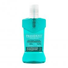 PRESIDENT Ополаскиватель для полости рта Мощная защита / President Antibacterial 400 мл