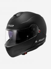 Мотошлем LS2 FF908 STROBE II Solid (черный матовый, Matt Black), Черный