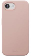 Чехол Uniq Lino с Magsafe для iPhone 16e, розовый (IP16E(2025)HYB-LINOMPNK)