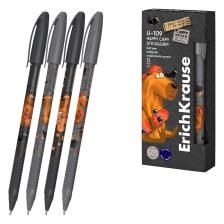 Треугольная одноразовая шариковая ручка Stick&Grip с игольчатым типом пишущего узла и уникальной технологией Ultra Glide. Ручка имеет непрозрачный корпус с оригинальным дизайном Happy Capy с удобной профилированной грип-зоной из резины и вентилируемый колпачок. 6-канальный пишущий узел с диаметром шарика 1.0 мм в сочетании с чернилами ультра пониженной вязкости обеспечивает мягкое и комфортное письмо без усилий. Длина непрерывной линии составляет 1000 м при толщине 0.3 мм, что является высоким показателем в своей категории.