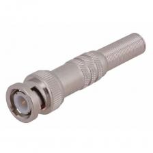 Коннекторы, разъёмы REXANT () РАЗЪЁМ штекер BNC под пайку с пружиной металл (универсальный) [05-3075]