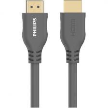 Кабель HDMI Philips 2.1 Ultra (High Speed HDMI R), 28AWG, OD 6.5mm, 3 м, Gray