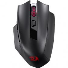 Мышь беспроводная Redragon Woki, игровая, Bluetooth/Радио, оптическая, USB, 26000dpi, черный [71523]