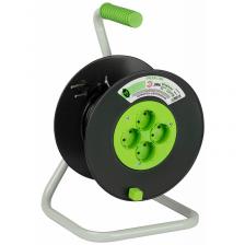 KAT-2x0.75-15m Удлинитель силовой ЭРА GREEN LINE KAT-2x0.75-15m Greenline на катушке пластик 4 розетки без заземления 15м ПВС 2x0.75мм2, цена за 1 шт