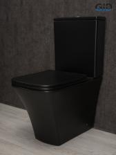 Напольный унитаз Gid 62252Y черный, с сиденьем микролифт и бачком