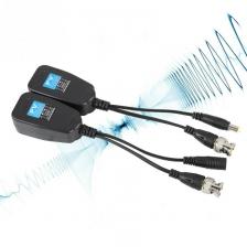 Пассивный коаксиальный переходник HD DC Cat5 BNC, витые аксессуары, трансивер BNC UTP, видеоадаптер для камеры видеонаблюдения HD AHD TVI CVI CVBS