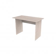 Стол письменный Титан Мета Дейма в цвете ясень шимо светлый представляет собой классический компьютерный стол, который идеально впишется в любой интерьер благодаря своей универсальной ориентации. Изготовленный из ЛДСП, он обладает прочной и устойчивой конструкцией, что позволяет выдерживать нагрузку до 100 кг. Матовая поверхность столешницы толщиной 16 мм придает изделию современный и аккуратный вид. Стол имеет прямоугольную форму и компактные размеры 1080х600х750 мм, что делает его подходящим для небольших помещений. Отсутствие дополнительных ящиков и полок обеспечивает минималистичный дизайн и легкость в использовании. Вес стола составляет 19,6 кг, что упрощает его транспортировку и установку.