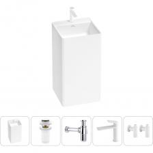 PURE BY WELLSEE — ОДЕРЖИМОСТЬ СОВЕРШЕНСТВОМ Выразительная коллекция напольных раковин представлена квадратными моделями шириной 40 и 45 см. Оптимальная форма и глубина чаши обеспечат комфорт водных процедур. Лаконичность и изящество формы с тонкими стенками дополняются монолитностью и отсутствием технологических швов, что облегчает процесс ухода за изделием. Свободный пристенный монтаж предполагает водоотведение в стену или в пол и позволяет рационально организовать пространство в тандеме со стильным смесителем. Монолитный корпус скроет инженерные коммуникации. ВАННАЯ КОМНАТА В СТИЛЕ WELLSEE Акриловые раковины в сочетании с функциональными смесителями и сифонами, донными клапанами, стильными аксессуарами и современной коллекцией зеркал 7 Rays' Spectrum разных форм и размеров, с яркой фронтальной и фоновой LED-подсветкой или же без подсветки позволяют создавать разнообразие комплексных решений Wellsee для интерьеров Вашей мечты!