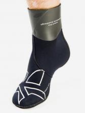 Носки неопреновые SARGAN Мечта Снегурочки 3 мм, Черный