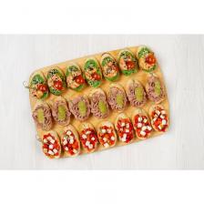 Фуршетный сет брускетт Палитра вкусов на 5-10 персон