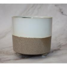 Кашпо SCHEURICH Kubel Piaff sandy white 63319