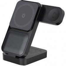 Беспроводное зарядное устройство PERO WB01, USB-C, 20Вт, 3A, черный