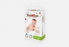 Подгузники Premium 9-13 кг 54 шт YOKOSUN