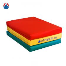 Мат гимнастический складной Светофор 2000x1000x100 3х (вин.кожа)
