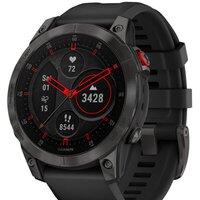 Умные часы Garmin Epix Sapphire Gen 2 (черный титан/черный)