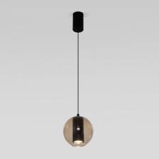 Подвесной светильник Eurosvet Cobble 50258/1 LED бежевый в форме шара
