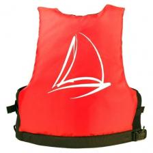 Жилет страховочный плавательный яхтенный HikeXp Yacht, красный, размер XL / Спортивный спасательный жилет для рыбалки, водных видов спорта, SUP