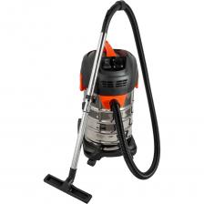 Пылесос для сухой и влажной уборки Gigant Professional с розеткой для электроинструмента 1400 Вт, 30 л GMI-03