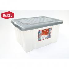 Ящик с крышкой 18л. предназначен для хранения вещей, обуви, текстиля и игрушек. Ящик изготовлен из полипропилена. Ящик имеет плотно закрывающуюся крышку, что позволяет контейнеры складывать друг на друга для экономии пространства. Прозрачный материал ящика позволит безошибочно найти необходимый предмет, а современный морозоустойчивый материал позволит осуществлять хранение ящика с инструментами на балконах и лоджиях Вашего дома, а также в гараже или багажнике автомобиля. Современный европейский дизайн и эргономичная конструкция ящика создадут превосходные условия для оптимизации пространства Вашего дома. Объем: 18л. Размер: 41*30*21 см (Д*Ш*В). Цвет ящика: прозрачный, цвет крышки серый. Материал: пластик.