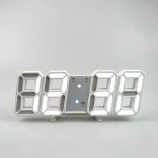 3D светодиодные часы ABS пластик