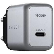 Сетевое зарядное устройство Satechi 20W USB-C PD Wall Charger, серый космос (ST-UC20WCM-EU)