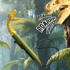 Гелевая ручка резиновая динозавр