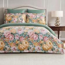 Комплект постельного белья ARYA HOME COLLECTION Постельное Белье из Сатина Exclusive 1,5 Сп. 160x220 Charm Зеленый