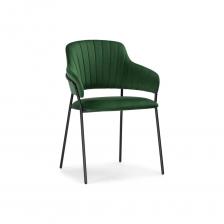 Стул на металлокаркасе Инклес - это современный и элегантный стул с металлическим каркасом и ножками, а также мягкой обивкой из велюра. Каркас и ножки стула выполнены из прочного металла, что обеспечивает ему долговечность и стабильность. Декор на спинке придает стулу изысканный вид, а прорезь в районе поясницы обеспечивает вентиляцию и комфорт при использовании. Стул на металлокаркасе Инклес может стать прекрасным дополнением к интерьеру, благодаря своему современному дизайну и комфортной обивке. Кроме того, прорезь в районе поясницы обеспечивает дополнительный комфорт и может быть особенно полезна при длительном использовании стула.