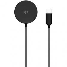 Беспроводное зарядное устройство PERO TC31, USB-C, 18Вт, 3A, черный