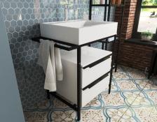 Тумба с раковиной подвесная Эстет Comfort Loft 70