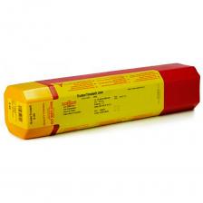 Покрытый электрод Castolin 2-44 на основе никеля с большим содержанием графита в обмазке для холодной сварки чугунов. Отличная трещиностойкость. Хорошая дегазация и без порообразования. Стабильная сварочная дуга. Легко удаляемые шлаки. Можно обрабатывать механически. Можно наносить гальванические покрытия с никелем, хромом и т.д. DIN EN ISO 1071: E C Ni - Cl 1 DIN 8573: E Ni - BG 12 AWS A5.15: ENi-Cl Предел текучести Rp0,2 [MPa] 300 Предел прочности Rm [MPa] 330 Твердость [HB] 100   Применение Для разнородной соединительной сварки и наплавки (холодная сварка чугунов) чугунов таких как ковкий чугун, чугун с пластинчатым и/или сферическим графитом, а также для ремонта литых изделий с масляной пропиткой. Типичные примеры использования: блоки и головки цилиндров, масляные и водные насосы, масляные ванны, корпуса задвижек и редукторов, шайбы эксцентриков, основания ткацких станков, ударно-спусковые механизмы, направляющие ролики, поршни, цилиндры и поверхности скольжения.   Указания по обработке Удалить потрескавшийся или иначе поврежденный материал, а дефекты литья. Трещину разделать электродами для строжки и засверлить ее концы. Зону сварки очистить. В общем случае сваривать без предварительного подогрева холодным способом (до 100 °С) короткими швами. Сварку производить узкими валиками длиной 1 – 3см с последующей проковкой. Положения при сварке: все, кроме PG (f) Ток сварки: = (-) или ~