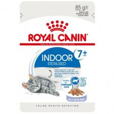 Корм для стерилизованных пожилых кошек Royal Canin для живущих в помещении 10 шт. x 85 г (кусочки в желе)