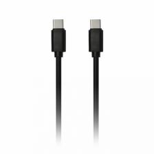 Дата-кабель Smartbuy USB 2.0 Type-C to Type-C, fast charging, черный, 1м (iK-3112fc black)/60, цена за 1 шт