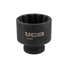 Ударная 12-гранная торцевая головка с посадочным квадратом 3/4" от бренда JCB применяется как часть сборного инструмента в работе по обслуживанию экстремально нагруженных и крайне осложненных соединений.Универсальность. Используется в тяжелой дорожной, строительной, сельскохозяйственной, горнодобывающей технике и оборудовании, при монтаже и обслуживании металлоконструкций строительных и инженерных сооружений и т.п.Качество. Материал изготовления Хром-Молибден.Внимание, изображение товара может отличаться от реального! Верные параметры указаны в технических характеристиках товара.