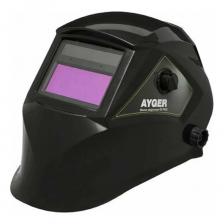 Маска сварщика "Хамелеон Ф5" применяется для защиты глаз, лица и шеи пользователя от вредного ультрафиолетового излучения, искр и брызг расплавленного металла во время проведения сварочных работ. Укомплектована светофильтром с внешней регулировкой затемнения для настройки перед и во время сварки, не снимая маски с головы. Плавные регулировки чувствительности и задержки открытия. Комбинированное питание со сменными элементами. Режим шлифовка для использования в качестве защитного щитка при работе УШМ.