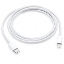Кабель Apple USB Type-C - Lightning, площадь сечения 2 кв. мм, длина 1 м, 1 шт., белый