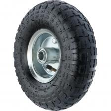 Пневматическое колесо для тачки / тележки (3.50-4, диаметр 260 мм, ось 20 мм, подшипник) А5 PR 1804-20 1000049