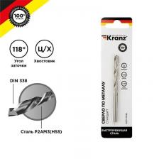 Rexant KR-91-0566 Сверло по металлу 6,0х93х57 мм HSS