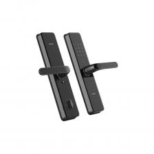 Умный замок с подключением к Bluetooth Kaadas S500-С - это высококачественнаялинейка замков c распознаванием отпечатков пальцев. Современный и минималистичный дизайн, использование шведской технологии Fingerprint Cards позволяет распознавать отпечатки пальцев с помощью 3 датчиков: температуры, емкости и давления, что полностью предотвращает их подделывание. Распознавание отпечатка происходит за 0,5 секунды. Особенности и функции электронного замка Kaadas S500: Полуавтоматическая блокировка: при закрытии двери необходимо поднять ручку наверх, чтобы замок закрылся Не требуется проводить электромонтажные работы, так как питание замка обеспечивается 8 элементами питания типа АА, заряда которых хватит на 1 год (предупреждение о разрядке за 1 месяц) Возможность двойной аутентификации: сначала вводится пароль и только после этого считывается отпечаток пальца / карта Функция одноразовой разблокировки: вы можете предоставить временный доступ для входа в помещение лицам, не входящим в список пользователей Настройка уровня звука оповещений (можно отключить при необходимости) Сканирование отпечатка пальца (запоминает до 100 отпечатков) Использование цифрового пароля (запоминает до 10 кодов) Применение специальных карт (в комплекте 2 мини-магнитные карты, запоминает до 100 магнитных карт) Соединение по Bluetooth с мобильным устройством При помощи специального механического (используется для экстренного открытия двери) Полная автономность и безопасность