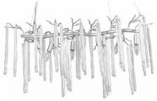 Подвесная люстра MW-Light Лайма 4 467011110